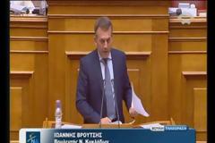 Παρέμβαση Γ. Βρούτση στη Βουλή [video]
