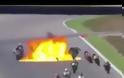 Βίντεο: Τρομακτικό ατύχημα σε αγώνα με μηχανές