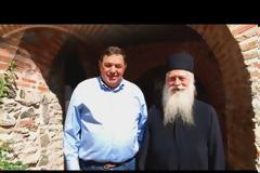Με τον Στρατηγό Φράγκο στο Άγιον Όρος.Video