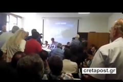 Νέα βίντεο από τη θερμή υποδοχή των Κρητικών στον Πολάκη... [videos]