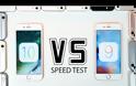 Συγκριτικό τεστ ταχύτητας του ios 9.3.2 με το ios 10