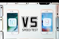 Συγκριτικό τεστ ταχύτητας του ios 9.3.2 με το ios 10