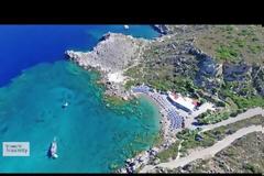 Η μαγευτική παραλία Άντονι Κουίν όπου γυρίστηκε η φημισμένη ταινία τα Τα κανόνια του Ναβαρόνε σε ένα εκπληκτικό βίντεο από ψηλά! [video]