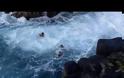 Κολυμβητές ''παίζουν'' με τον θάνατο [video]