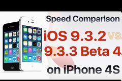 IOS 9.3.2 ενάντια στο IOS 9.3.3 beta 4
