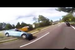 Οδηγός απειλεί μοτοσικλετιστή [video]