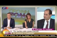 ΝΕΕΣ ΒΟΛΕΣ ΧΡ. ΣΠΙΡΤΖΗΣ ΚΑΤΑ ΤΑΙΠΕΔ