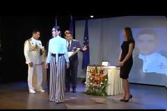 Η βάφτιση του γιου του πιλότου που έχασε τη ζωή του εν ώρα καθήκοντος στην Κίναρο