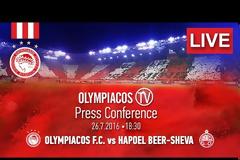 LIVE STREAMING Η ΣΥΝΕΝΤΕΥΞΗ ΤΥΠΟΥ ΕΝΟΨΕΙ ΧΑΠΟΕΛ (26/7 - 18:30)