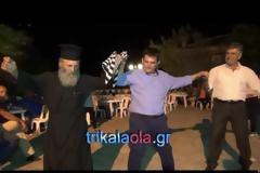 Τρικαλινός παπάς χορεύει τα τραγούδια που έγραψε ο ίδιος… [video]