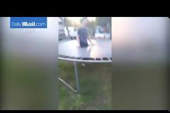 Θα κλάψετε από τα γέλια! Πήγε γεμάτος αυτοπεποίθηση για τραμπολίνο αλλά κατέληξε στο... έδαφος