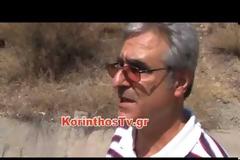 Παραλίγο τραγωδία νωρίτερα στην Ε.Ο. Αθηνών - Κορίνθου. Αυτοκίνητο με 3 επιβάτες έπεσε σε γκρεμό [photos - video]