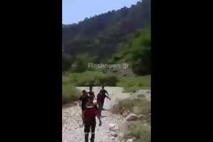 ΣΥΓΚΛΟΝΙΣΤΙΚΕΣ εικόνες από τη στιγμή της Διάσωσης γυναίκας στην Κρήτη [photo+video]