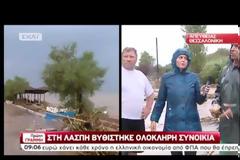 Καταστροφές στην Ανατολική Θεσσαλονίκη – Αγνοείται μία γυναίκα