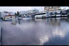 Πύργος: Βενετία οι Εργατικές Κατοικίες Κατακόλου - Πλημμύρισαν πολλές περιοχές-σπίτια
