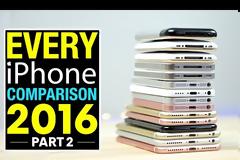 Σύγκριση όλων των iPhone σε ένα βίντεο!