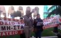 Διαμαρτυρία εργαζομένων των νοσοκομείων της πόλης στο κέντρο της Θεσσαλονίκης