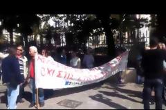 Συνταξιούχοι στο ΥΜΑΘ: «Εμείς δουλέψαμε δεν κλέψαμε»
