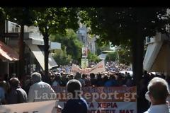 Συνταξιούχοι από Λαμία: Δεν πάει άλλο. Δεν μας πτοούν τα χημικά [video]