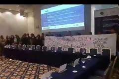 Εισβολή φοιτητών στη Συνδιάσκεψη των Πρυτάνεων στη Θεσσαλονίκη [video]