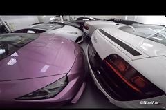 38 Lamborghini σε καταφύγιο για να σωθούν από τον τυφώνα Matthew [video]