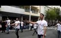 Υπό βροχή παρέλασαν στα Χανιά για την 28η Οκτωβρίου [photos+video]