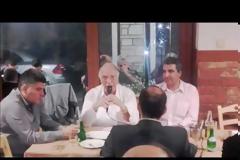 «Μανιφέστο» Λεβέντη από ταβέρνα στη Θεσσαλονίκη - «Παντού απλωμένη η σαπίλα» [video]