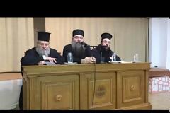 9460 - Ομιλία του Ηγουμένου της Ιεράς Μονής Εσφιγμένου Αρχιμ.  Βαρθολομαίου σε κληρικούς στα Χανιά (βίντεο)
