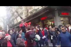 Θεσσαλονίκη: Όλη η πόλη μια γιορτή - Κάλαντα και παιδικές φωνές
