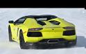 Μια μέρα για snow-drifting με Lamborghini στις Άλπεις [video]