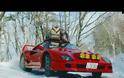 Τι γυρεύει μια Ferrari F40 στα χιόνια; [video]