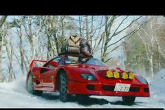 Τι γυρεύει μια Ferrari F40 στα χιόνια; [video]