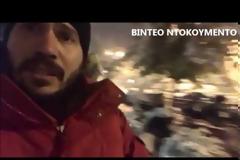 Κύριε Καμίνη τι έχεις να πεις για αυτό; Πέταξαν τους άστεγους στα... χιόνια λόγω ασθένειας! [video]