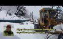 Ορεινή Ναυπακτία: Αποκλεισμένος δύο εβδομάδες μέσα στα χιόνια ο Φώντας Μίχος [video]