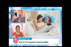 ΚΛΑΨΑΜΕ! Σύγκριναν το μέγεθος του ανδρικού μορίου με το iPhone! Ρεσιτάλ ατάκας