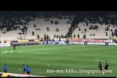 Τώρα: 'Άγριο γιούχο κατά την είσοδο των παικτών του ΠΑΟΚ στον αγωνιστικό χώρο του ΟΑΚΑ [video]