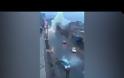 Απίστευτο βίντεο: Κεραυνός χτύπησε αυτοκίνητο εν κινήσει και δείτε τι έγινε