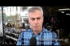 Λαμία: Πεθαμένη η αγορά - Απογοητευμένοι οι έμποροι
