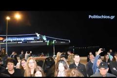 Το «Αριάδνη» αποδίδει χαιρετισμούς στους Επιτάφιους της Χίου [video]