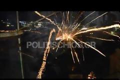 Εντυπωσιακός ο ρουκετοπόλεμος στο Βροντάδο της Χίου [video]