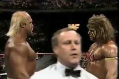 Η μητέρα των μαχών στο Wrestling: Hulk Hogan Vs Ultimate Warrior! [video]