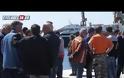 Ειρηνικό Μπλόκο  στο λιμάνι της Ερμούπολης [video]