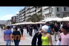 Κιτρινόμαυρη Απόβαση στην παραλία του Βόλου... [video]