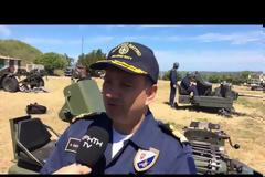 Πραγματικά πυρά σε στόχο που πλησίαζε στον Ναύσταθμο Κρήτης στην Σούδα [photos+video]