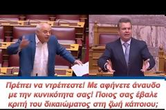 Καραθανασόπουλος vs Πετρόπουλος για Συντάξεις Χηρείας (ΒΙΝΤΕΟ)