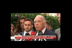 ΣΥΝΕΧΙΖΟΝΤΑΙ ΟΙ ΕΠΑΦΕΣ ΤΟΥ ΠΡΩΘΥΠΟΥΡΓΟΥ ΜΕ ΤΟΥΣ ΠΟΛΙΤΙΚΟΥΣ ΑΡΧΗΓΟΥΣ