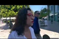 Πάτρα: Αναστάτωση στην Αγίου Ανδρέου - Αποκολλήθηκε τμήμα μπαλκονιού από πολυκατοικία [photos+video]