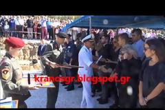 ΒΙΝΤΕΟ - Επίδοση μεταλλίου εξόχου πράξεως στις οικογένειες των πεσόντων Αξιωματικών