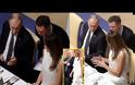 Δείπνο G20: Μελάνια - Μπριζίτ σε «στρατηγικές» θέσεις με αριστοκρατικές δημιουργίες