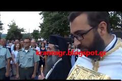 Ο ''χακί'' Διευθυντής της Σχολής Βυζαντινής Μουσικής της Ι.Μ. Λαρίσης